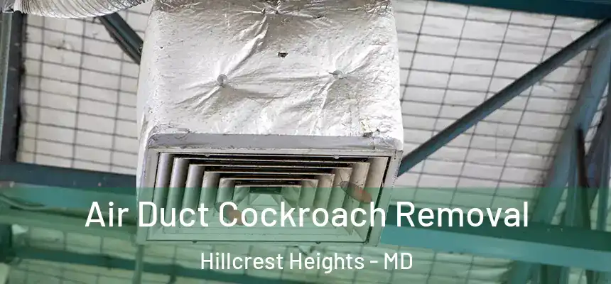  Air Duct Cockroach Removal Hillcrest Heights - MD